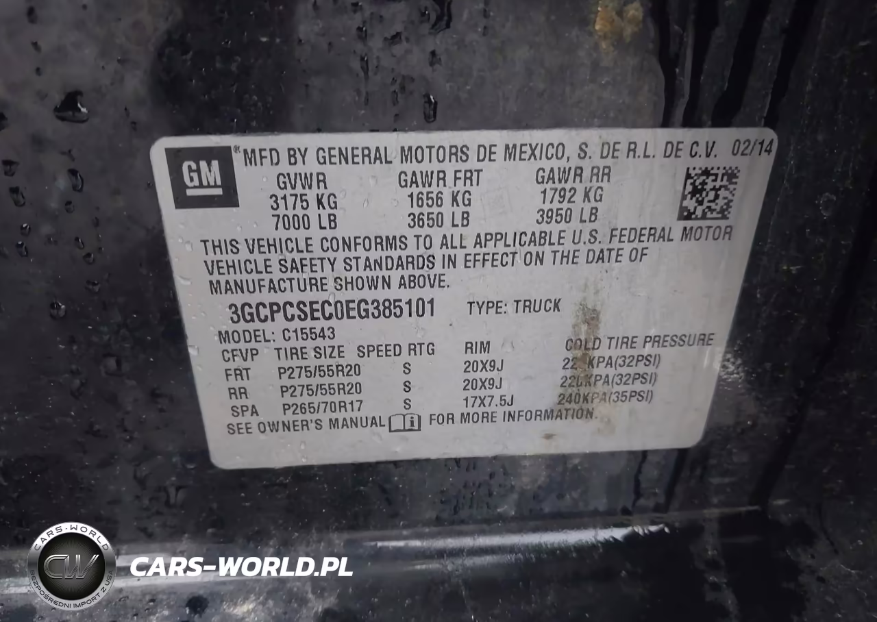 2014 Chevrolet Silverado 1500 1Lz VIN:3GCPCSEC0EG385101 - 9