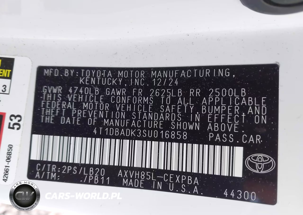 2025 Toyota Camry Xse VIN:4T1DBADK3SU016858 - 9