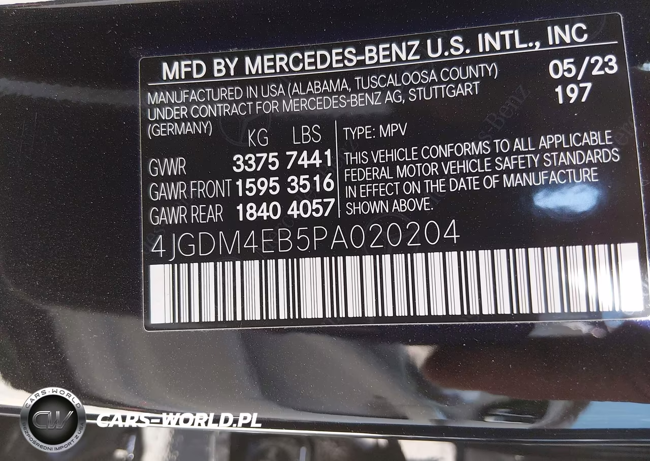 2023 Mercedes-Benz Eqs 580 Suv 4Matic VIN:4JGDM4EB5PA020204 - 9
