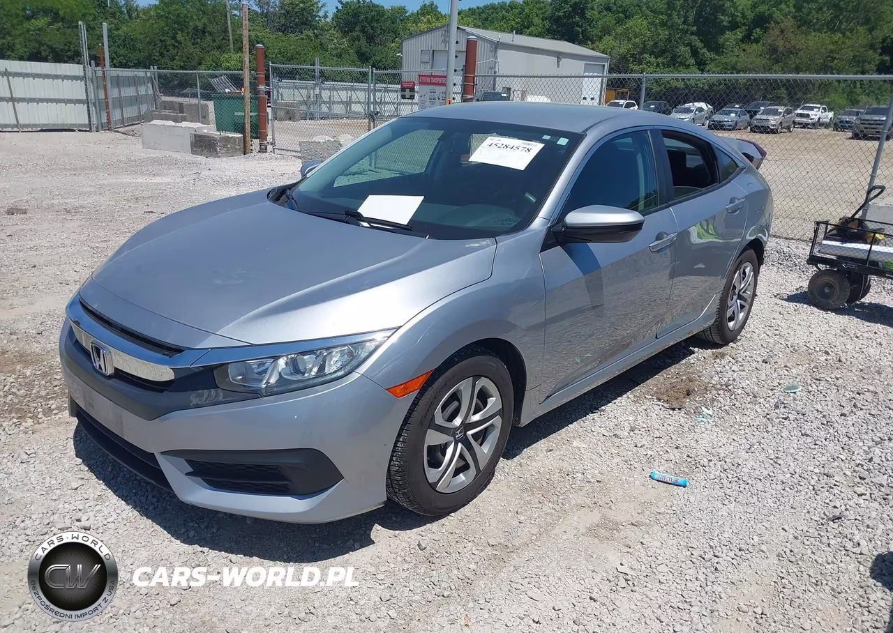2016 Honda Civic Lx VIN:19XFC2F54GE048571 - 2
