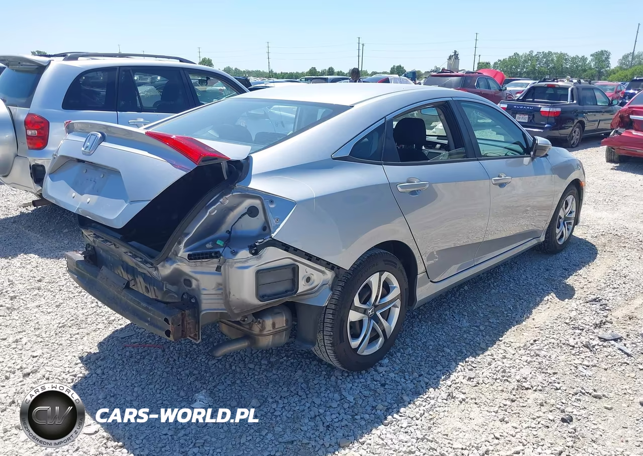 2016 Honda Civic Lx VIN:19XFC2F54GE048571 - 4