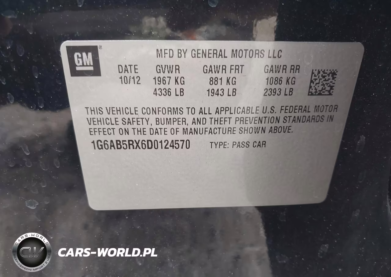 2013 Cadillac Ats Luxury VIN:1G6AB5RX6D0124570 - 9