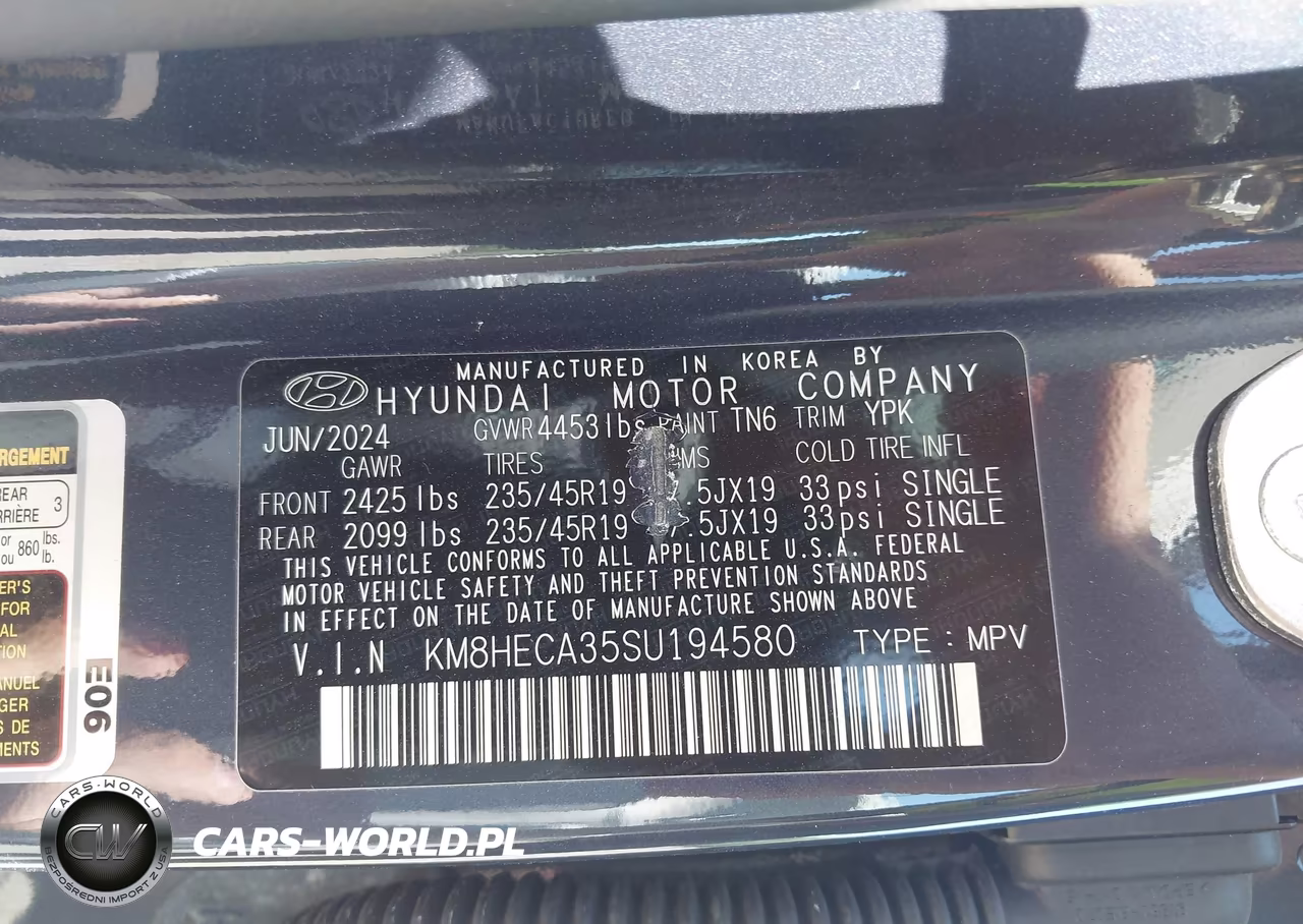 2025 Hyundai Kona Limited VIN:KM8HECA35SU194580 - 9