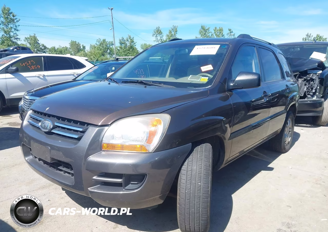 2008 Kia Sportage Lx V6 VIN:KNDJE723287543410 - 2