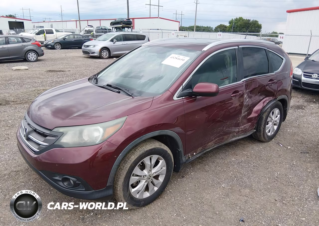 2013 Honda Cr-V Ex-L VIN:5J6RM3H79DL040123 - 2