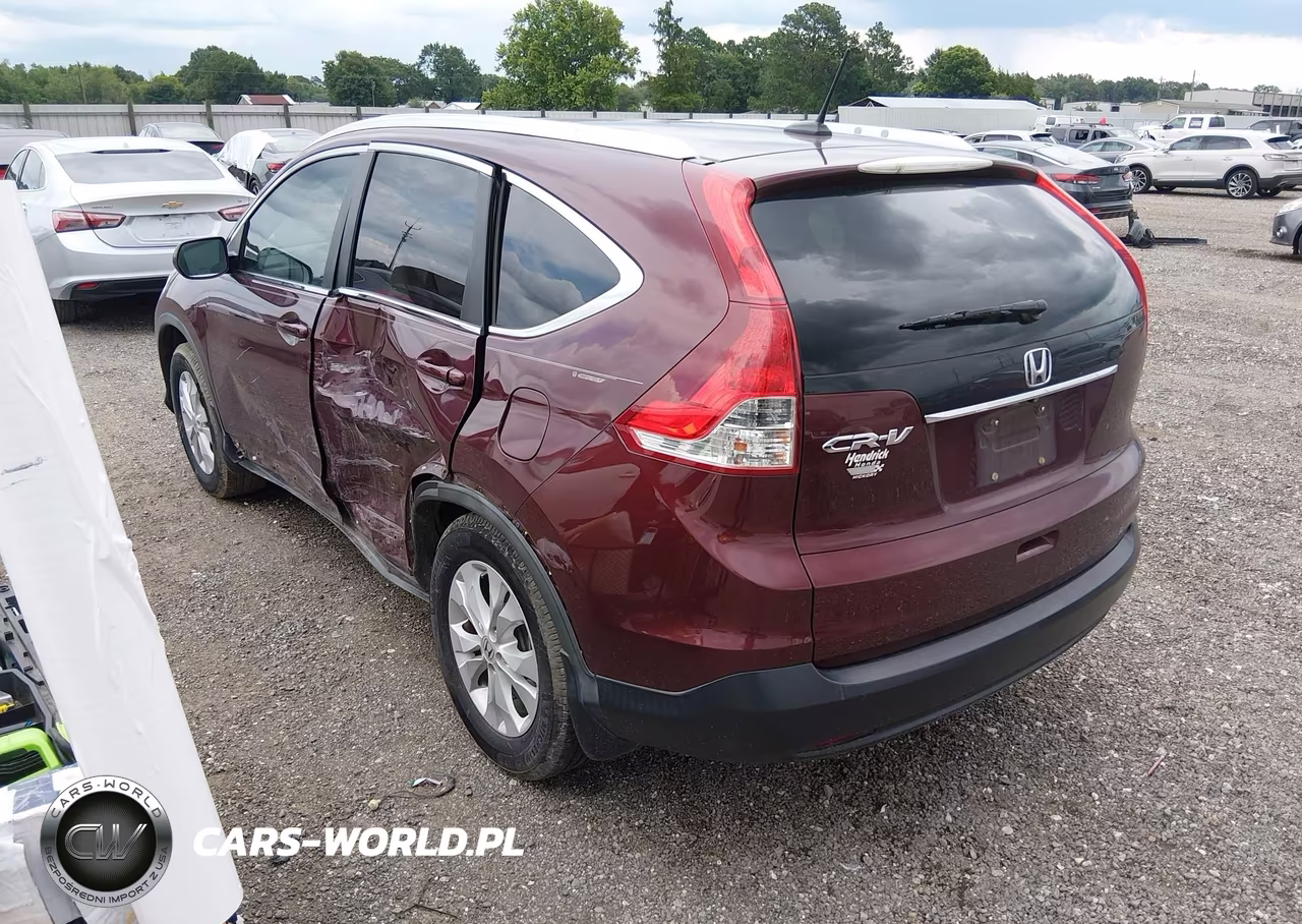 2013 Honda Cr-V Ex-L VIN:5J6RM3H79DL040123 - 3