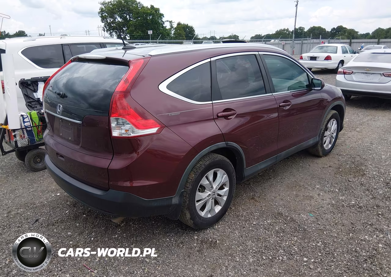 2013 Honda Cr-V Ex-L VIN:5J6RM3H79DL040123 - 4