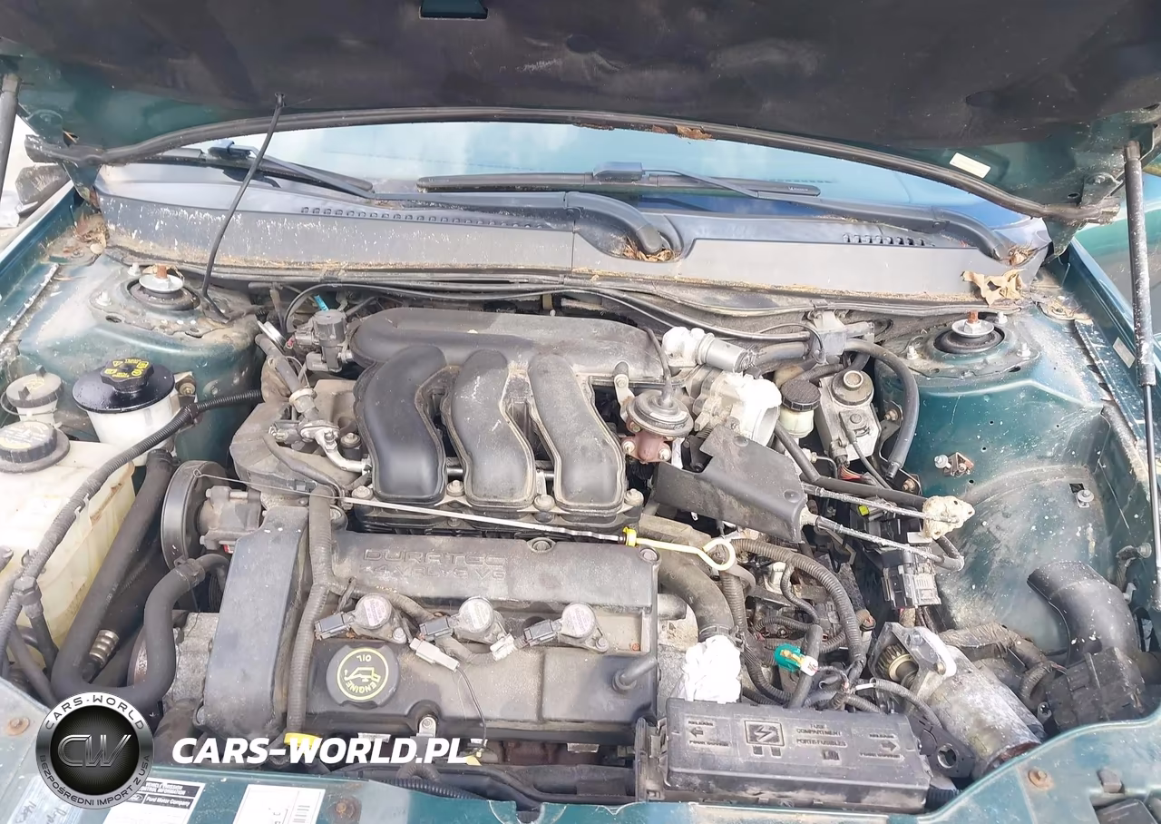 2000 Mercury Sable Ls VIN:1MEFM53S6YA636807 - 10