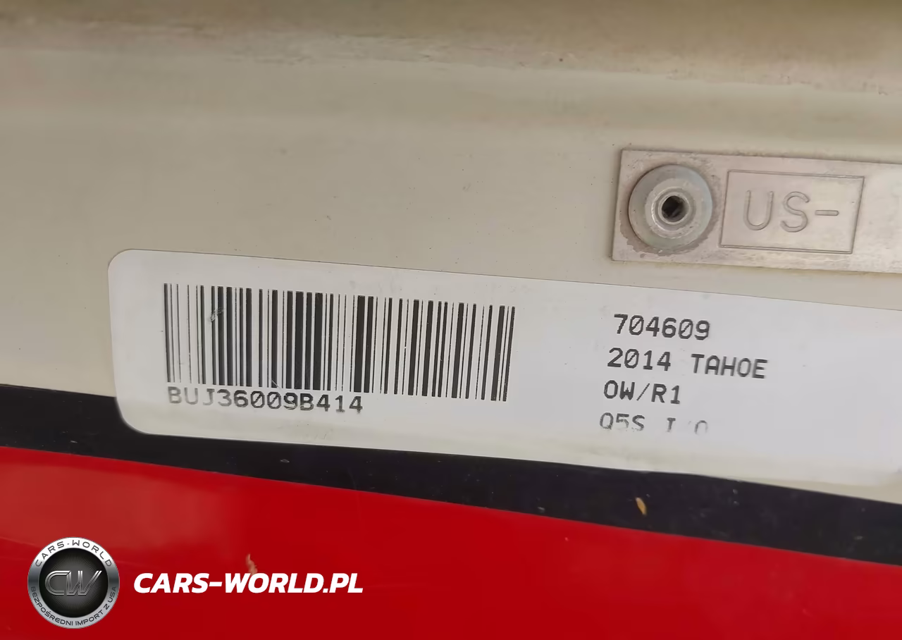 2014 Tahoe Other VIN:BUJ36009B414 - 9