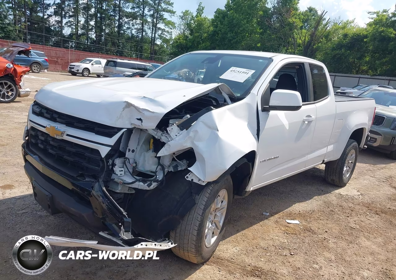 2021 Chevrolet Colorado 2Wd Long Box Lt VIN:1GCHSCEA6M1272505 - 2
