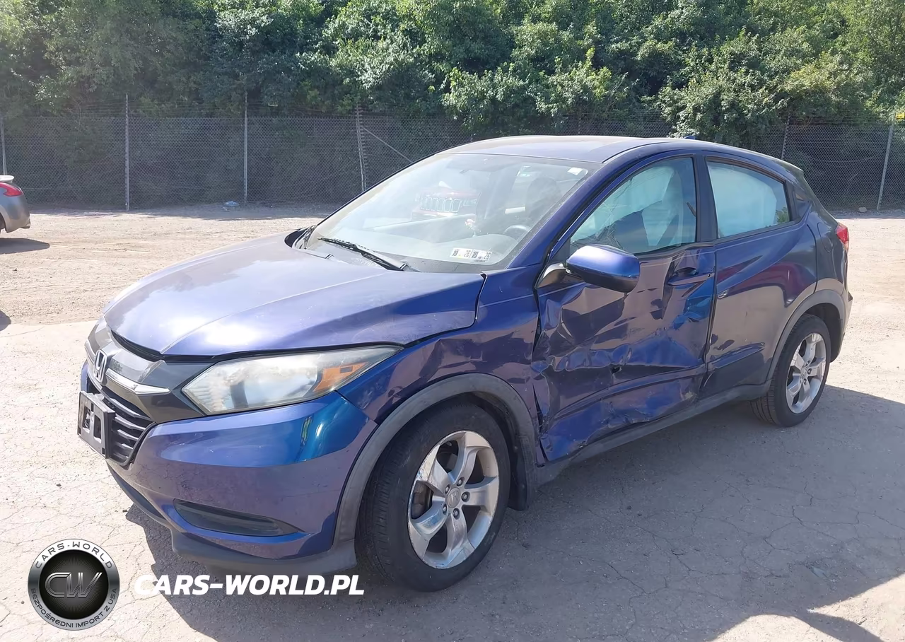 2016 Honda Hr-V Lx VIN:3CZRU6H31GM715383 - 2