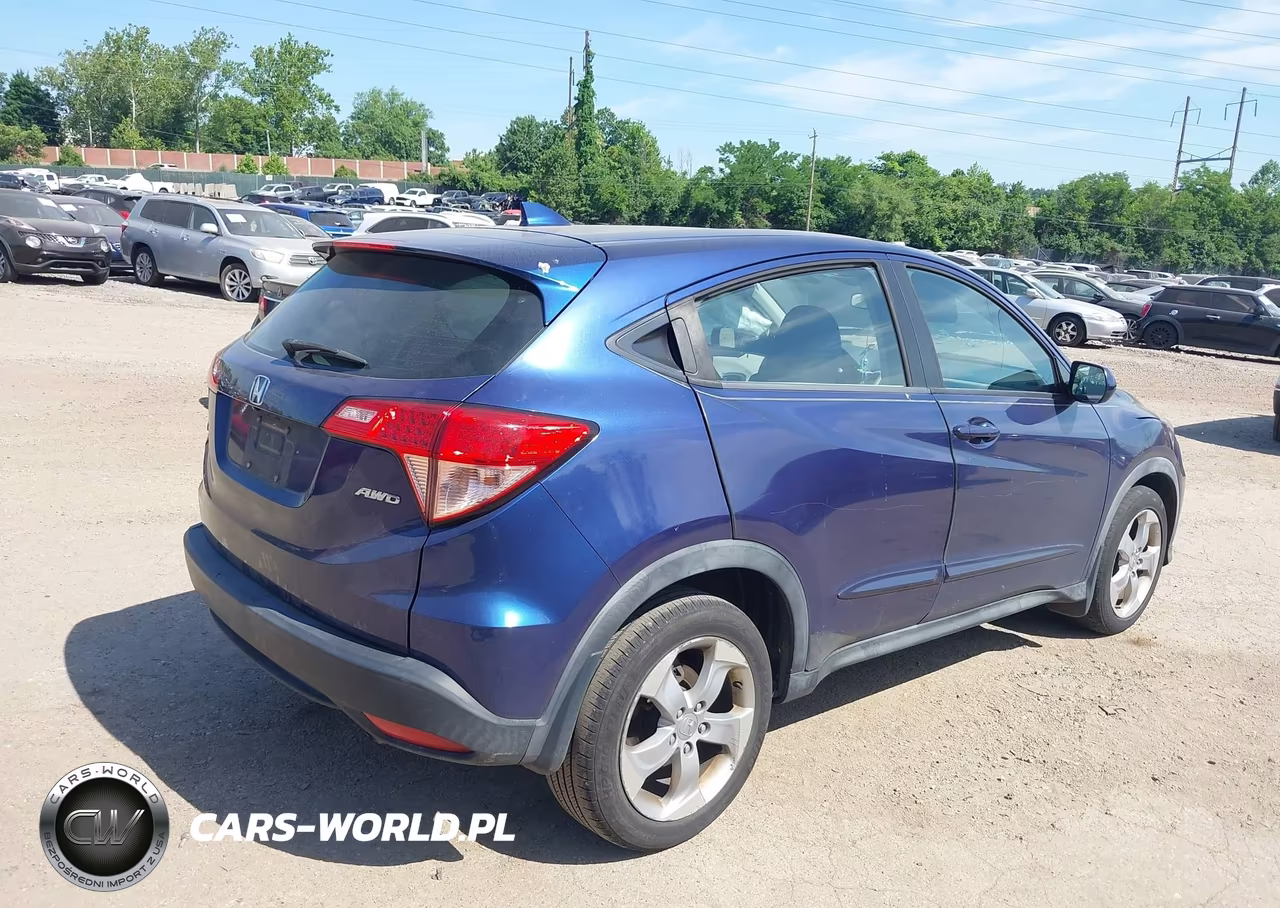2016 Honda Hr-V Lx VIN:3CZRU6H31GM715383 - 4