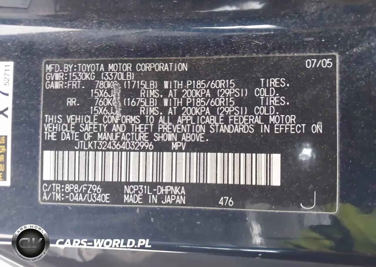 2006 Scion Xb VIN:JTLKT324364032996 - 9