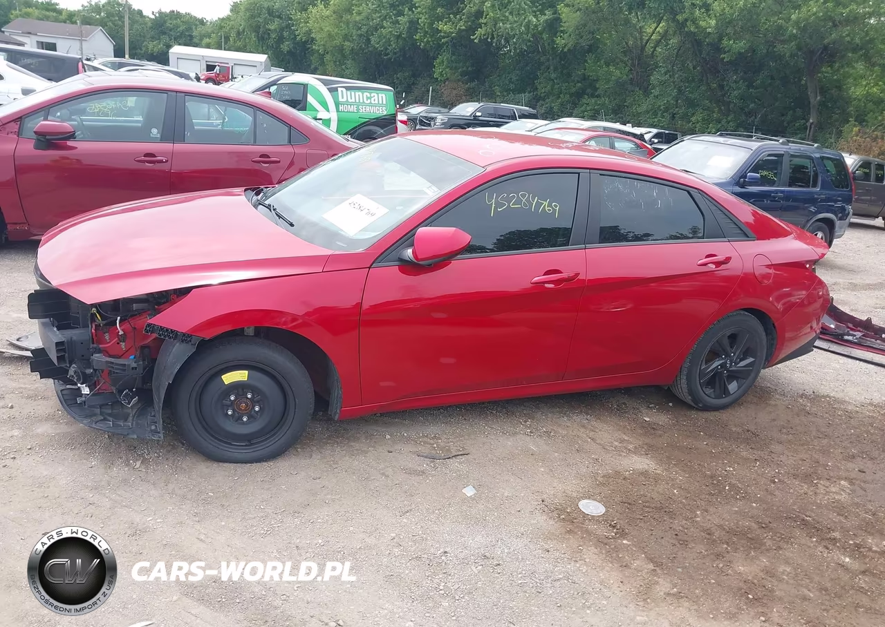 2021 Hyundai Elantra Sel VIN:5NPLM4AG2MH044496 - 14