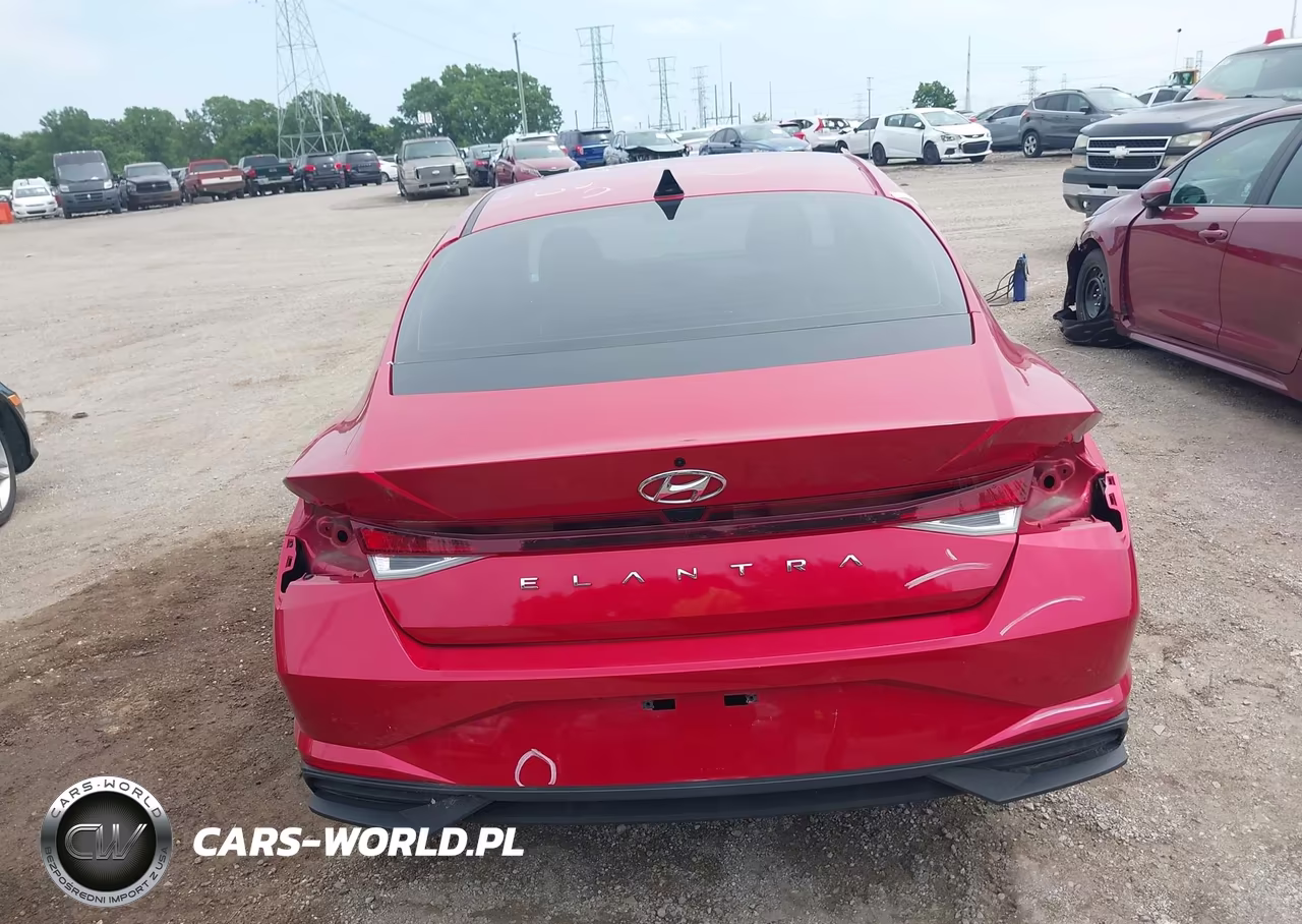 2021 Hyundai Elantra Sel VIN:5NPLM4AG2MH044496 - 16