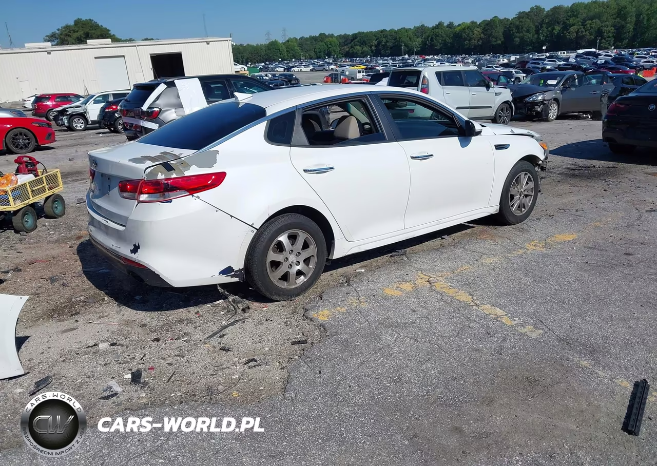 2016 Kia Optima Lx VIN:5XXGT4L39GG053193 - 4