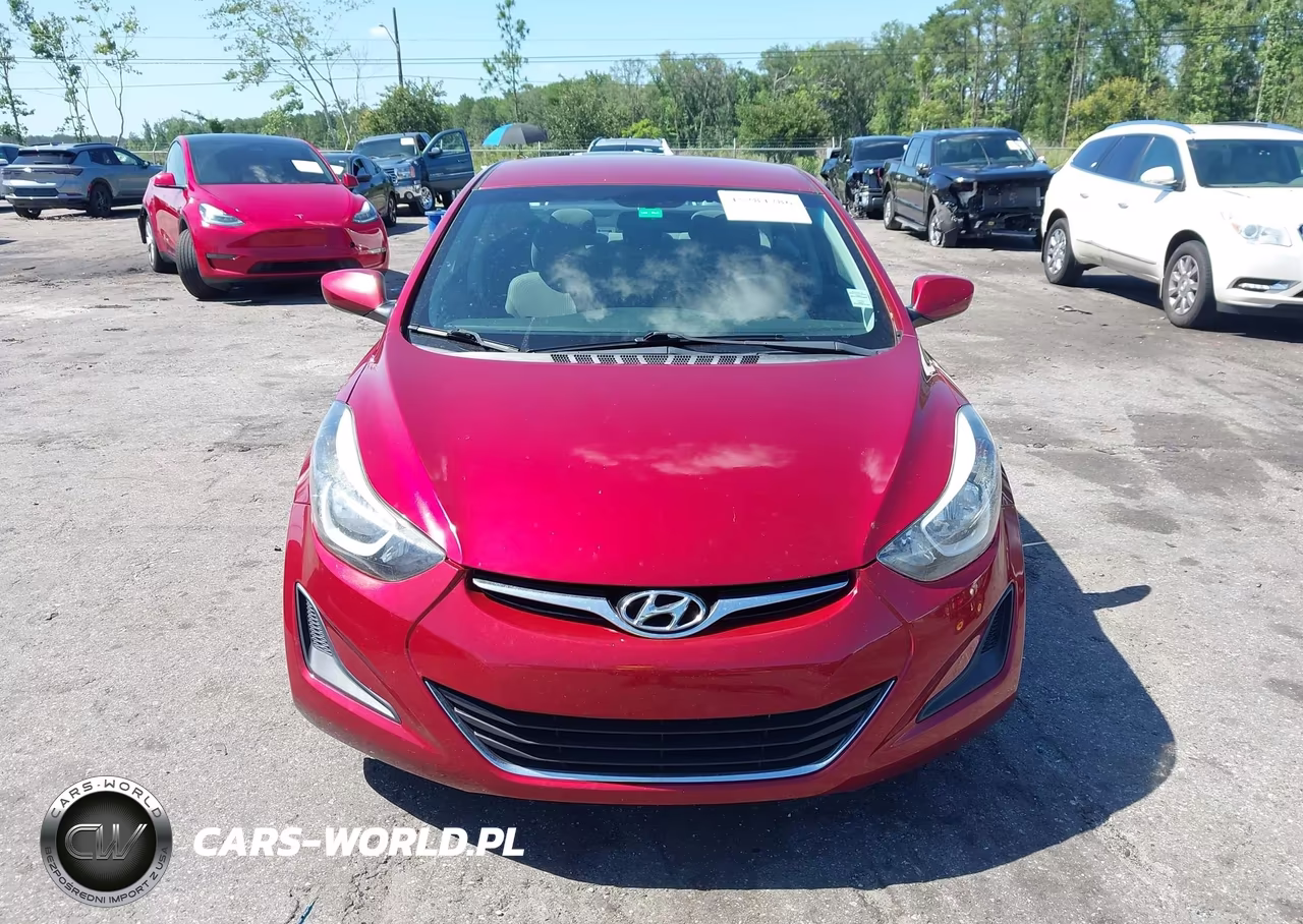 2014 Hyundai Elantra Se VIN:5NPDH4AE4EH466665 - 12