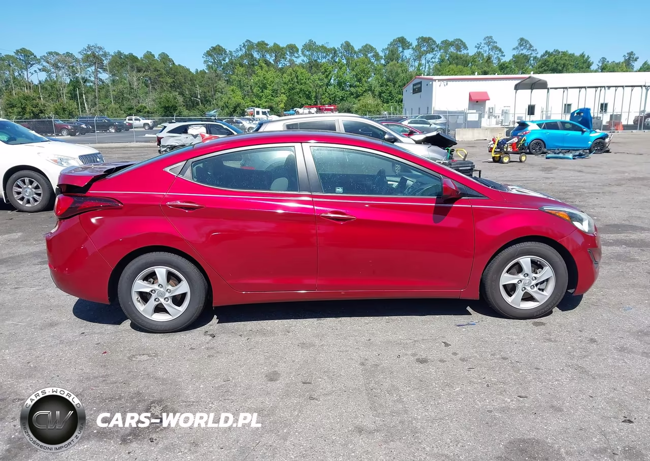2014 Hyundai Elantra Se VIN:5NPDH4AE4EH466665 - 13