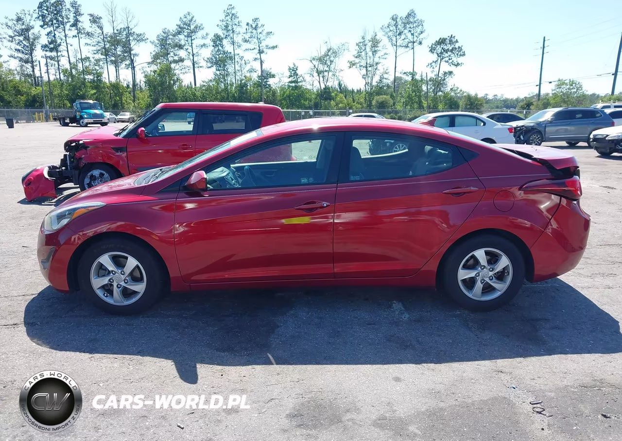 2014 Hyundai Elantra Se VIN:5NPDH4AE4EH466665 - 14