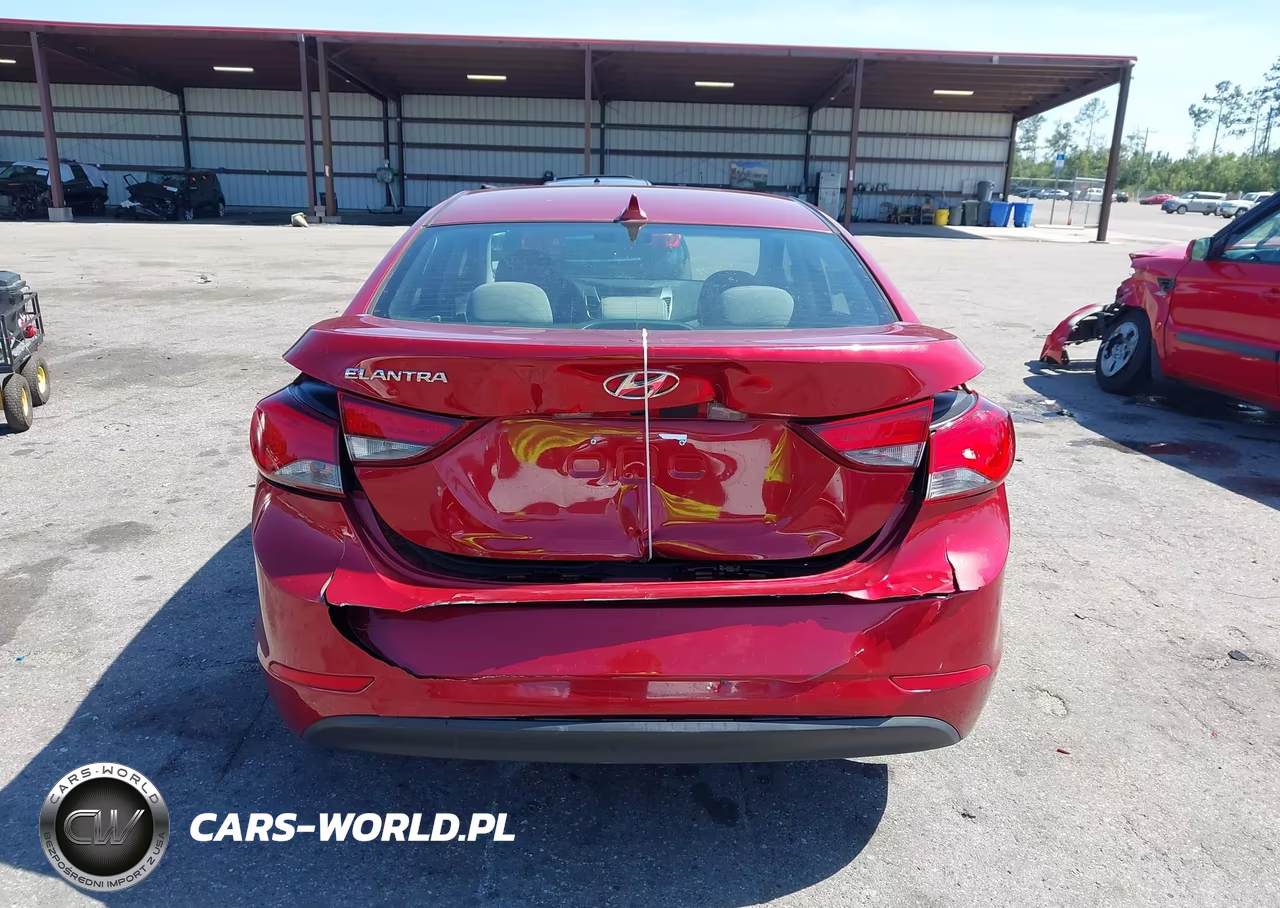 2014 Hyundai Elantra Se VIN:5NPDH4AE4EH466665 - 16