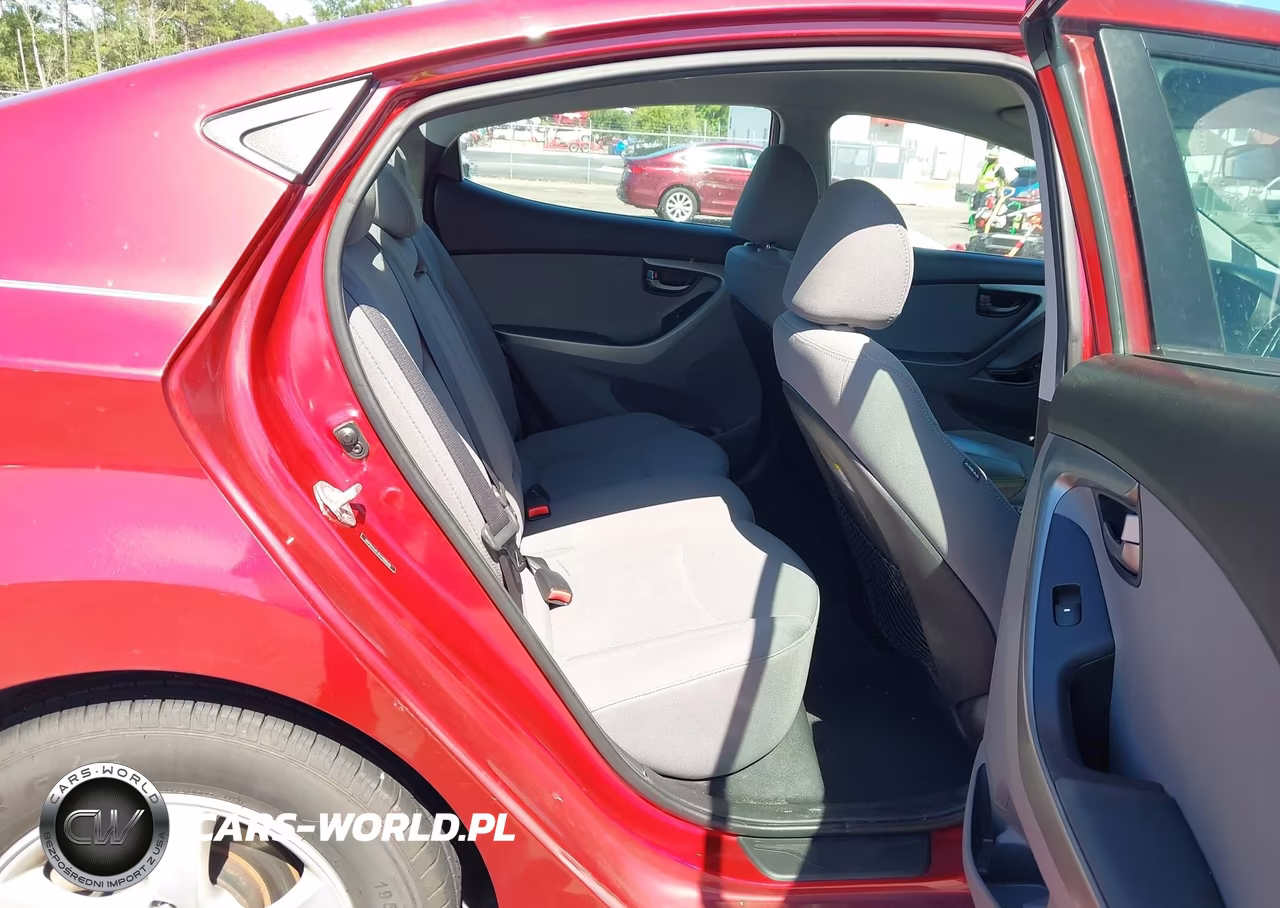 2014 Hyundai Elantra Se VIN:5NPDH4AE4EH466665 - 8