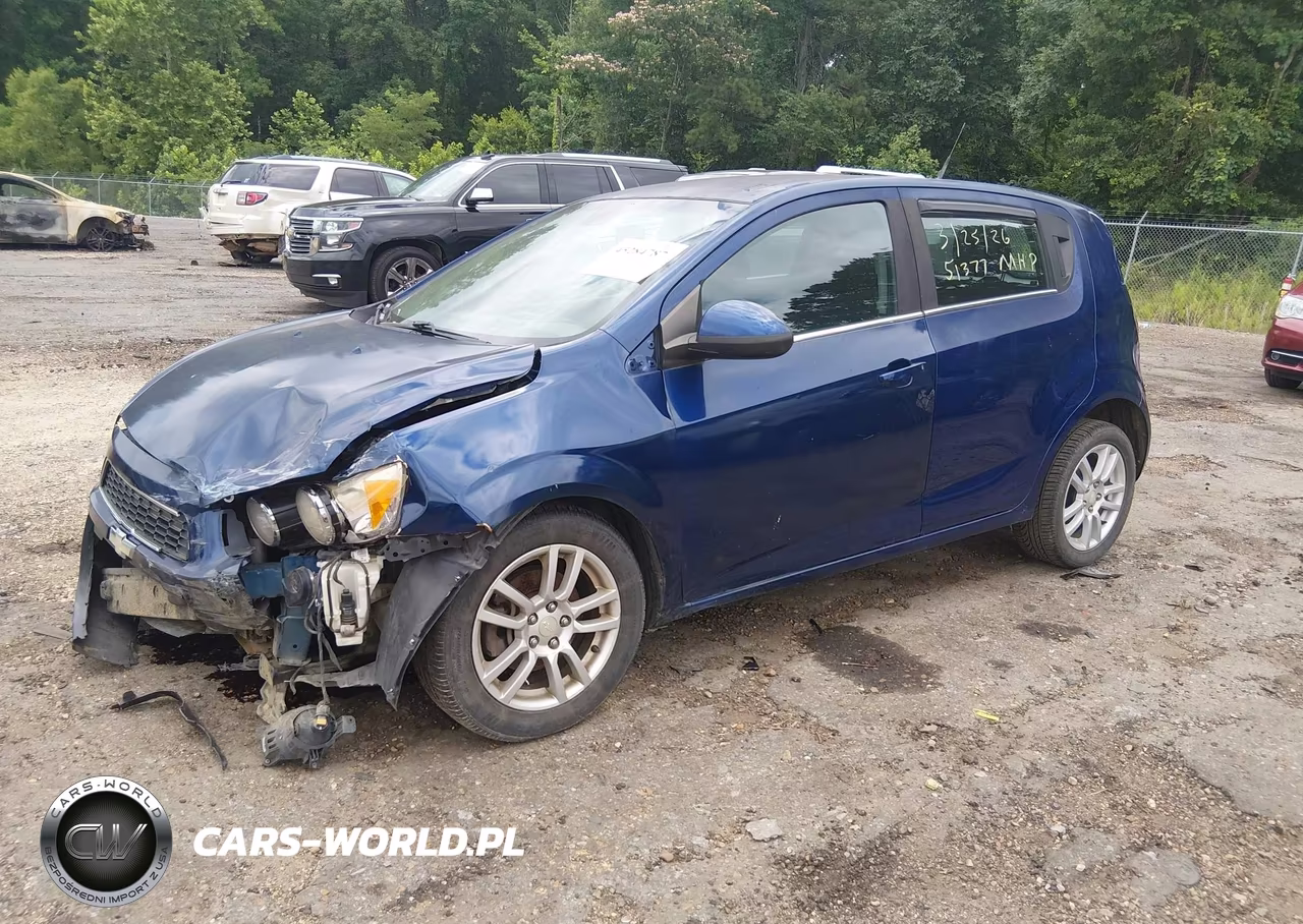 2012 Chevrolet Sonic 2Lt VIN:1G1JC6SH3C4214214 - 2