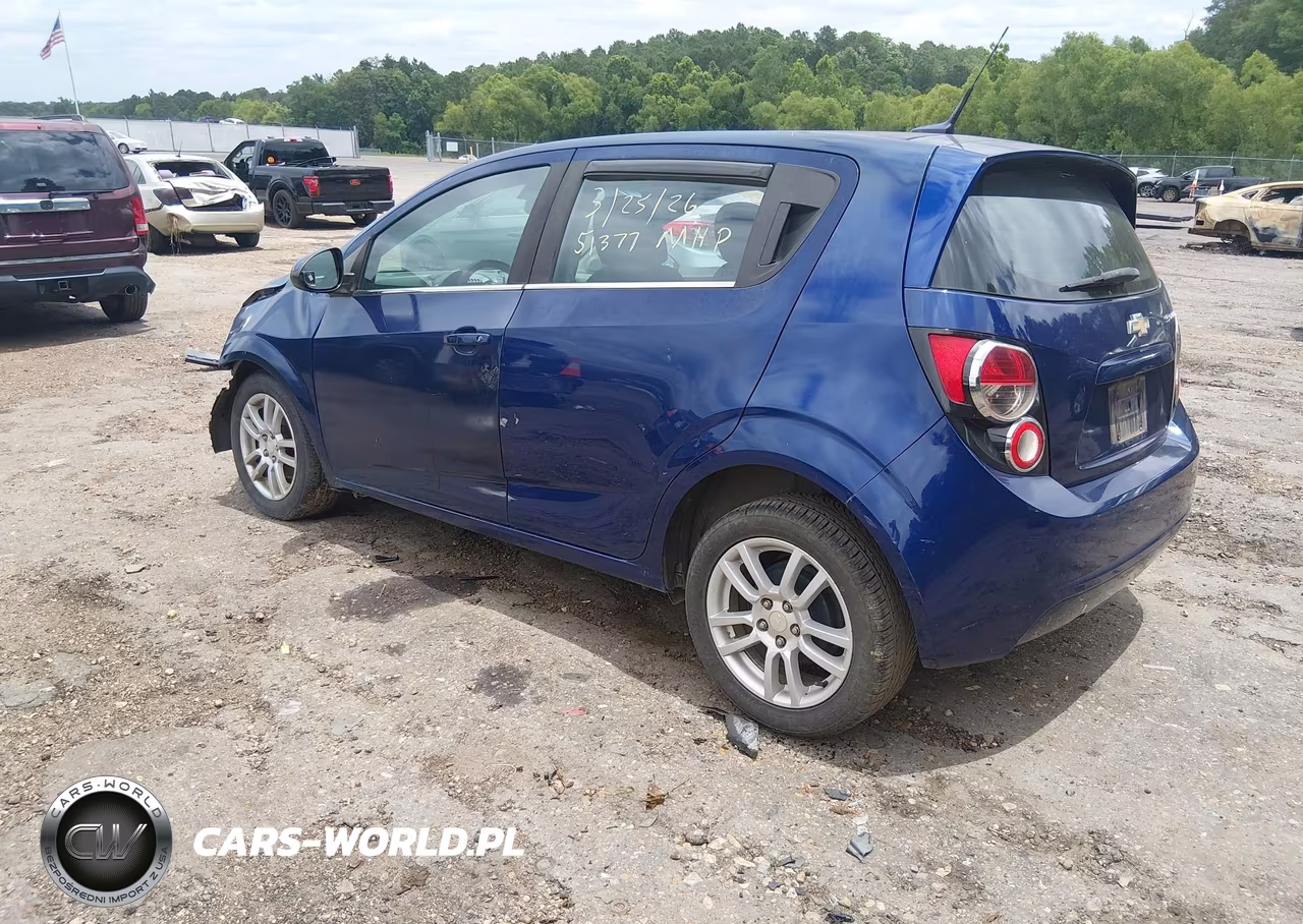 2012 Chevrolet Sonic 2Lt VIN:1G1JC6SH3C4214214 - 3