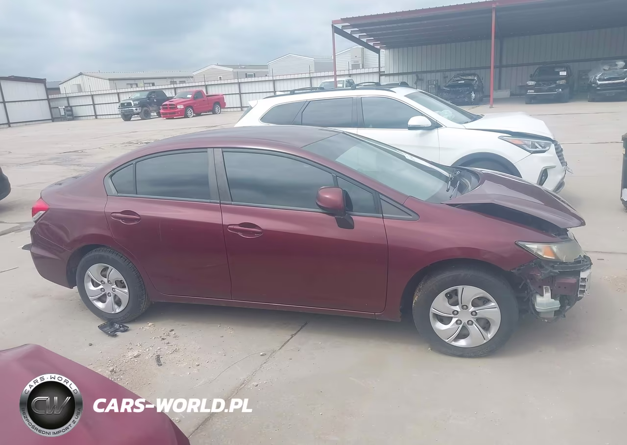 2013 Honda Civic Lx VIN:2HGFB2F50DH535769 - 14