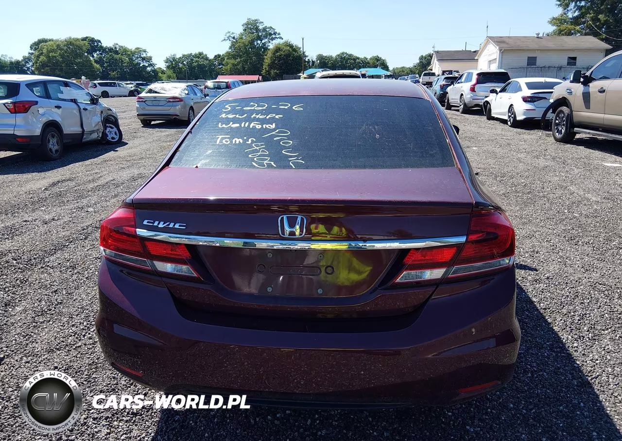2015 Honda Civic Ex-L VIN:2HGFB2F97FH540652 - 17