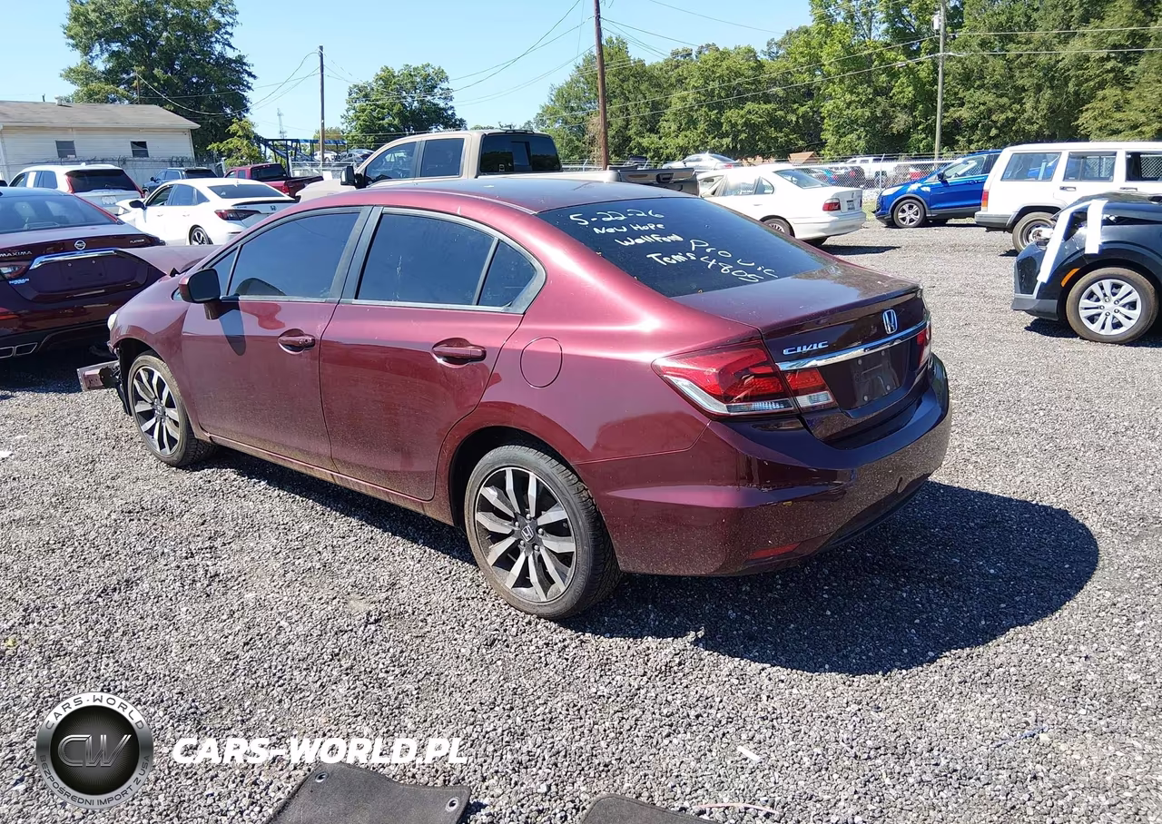 2015 Honda Civic Ex-L VIN:2HGFB2F97FH540652 - 3