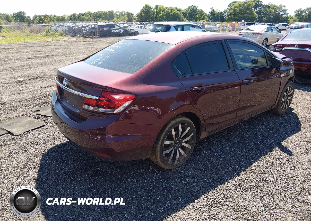 2015 Honda Civic Ex-L VIN:2HGFB2F97FH540652 - 4
