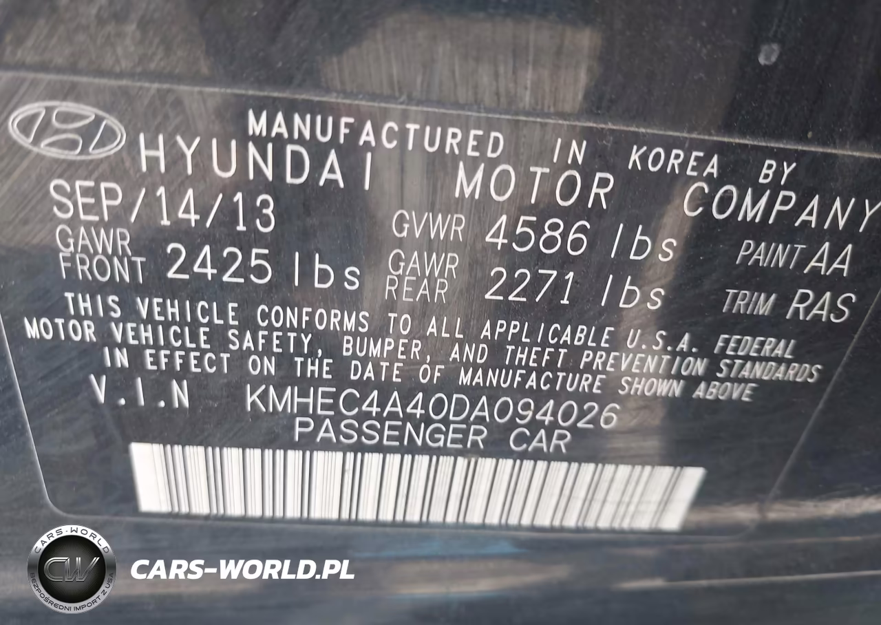 2013 Hyundai Sonata Hybrid Limited VIN:KMHEC4A40DA094026 - 9