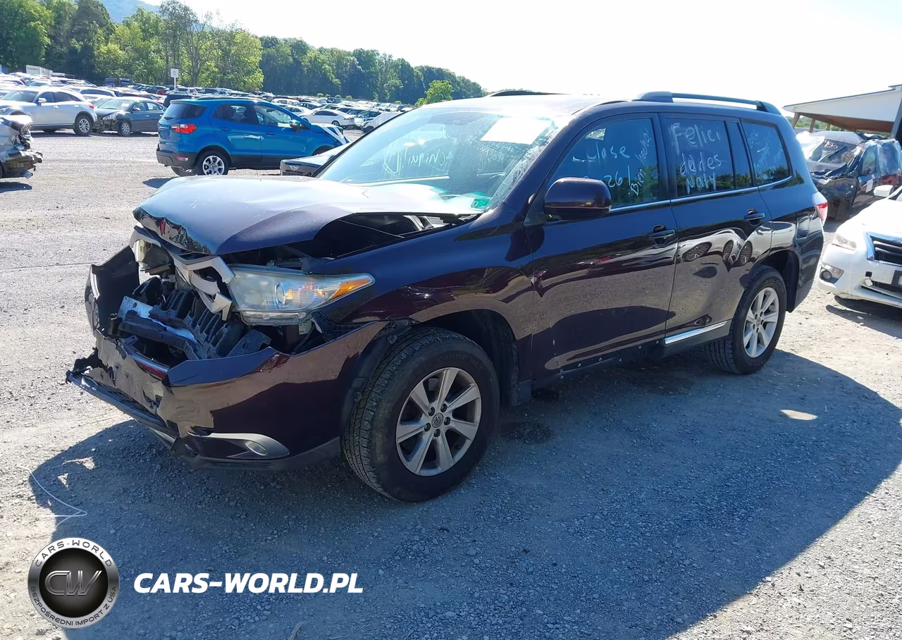 2013 Toyota Highlander Se V6 VIN:5TDBK3EH4DS224037 - 2