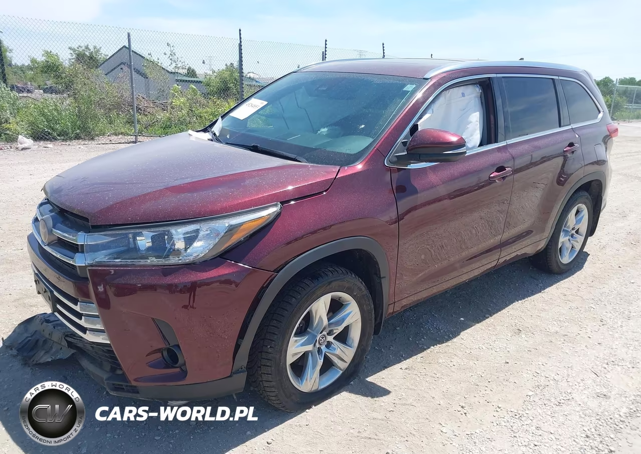 2018 Toyota Highlander Limited VIN:5TDDZRFH5JS824714 - 2