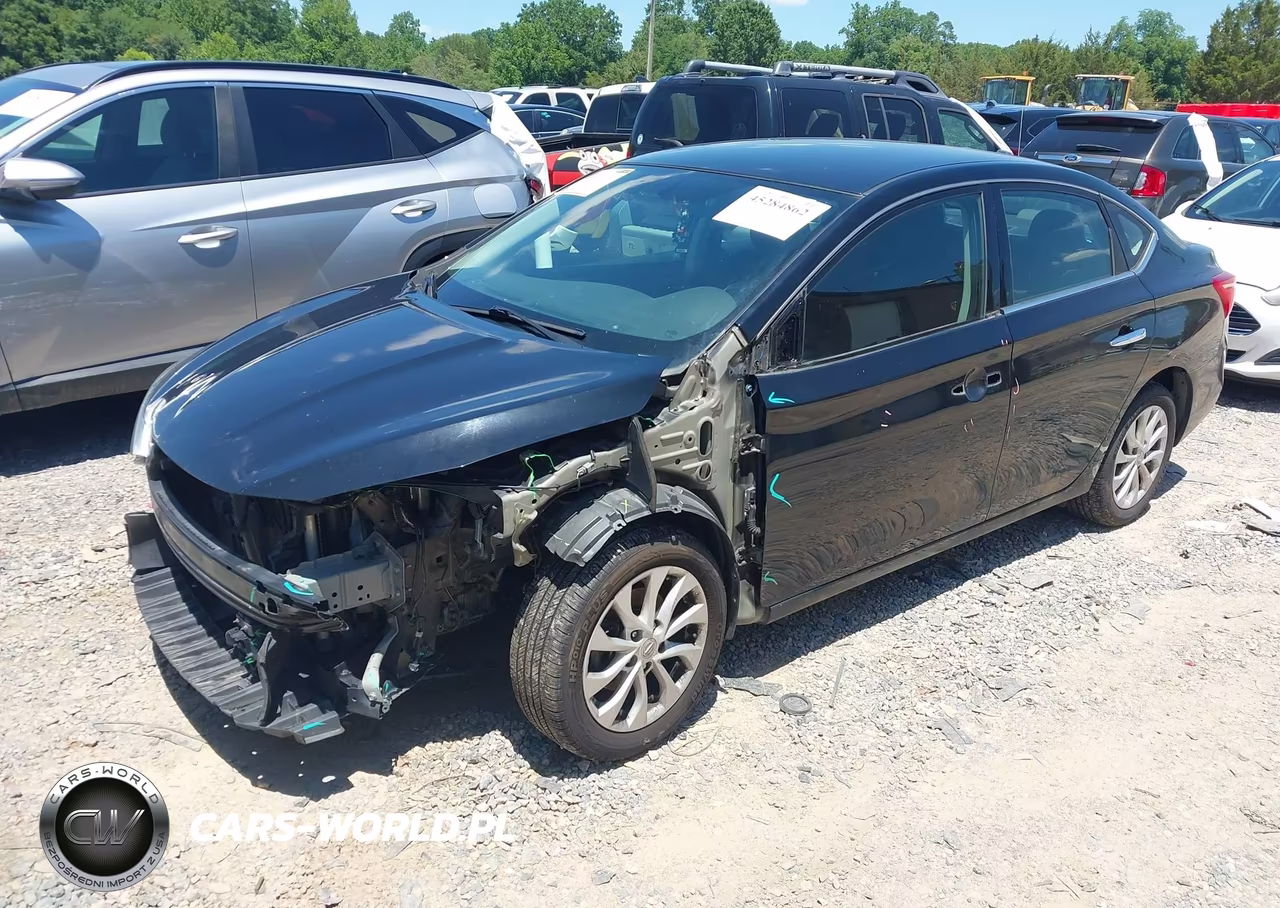 2019 Nissan Sentra Sv VIN:3N1AB7APXKY427040 - 2