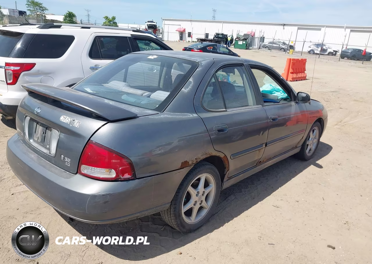 2000 Nissan Sentra Se VIN:3N1BB51D4YL104686 - 4