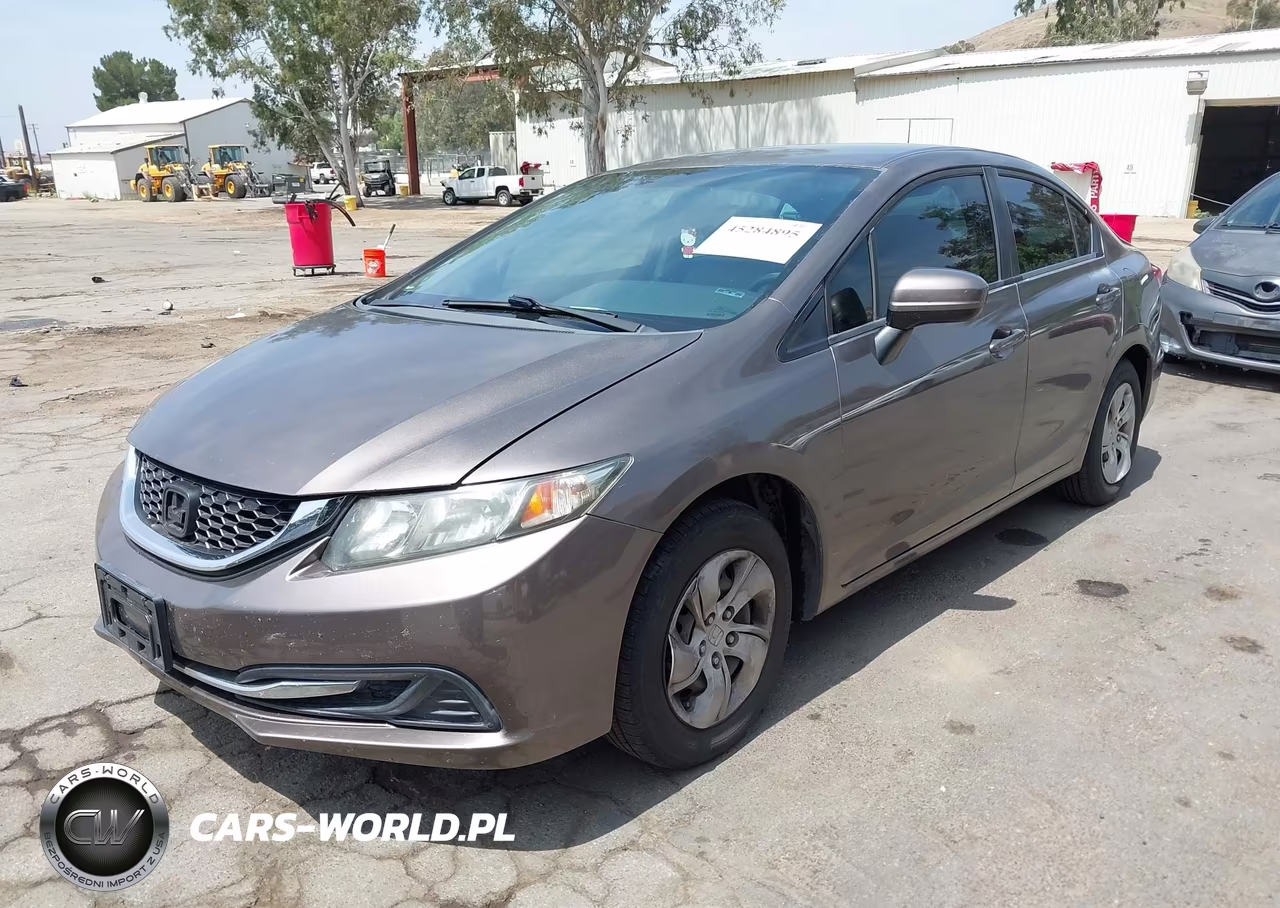HONDA CIVIC LX VIN:2HGFB2F55FH541120 - 2