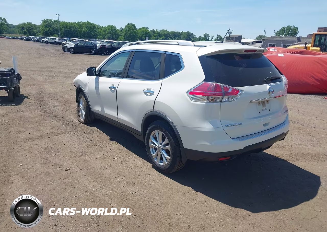 2016 Nissan Rogue Sv VIN:JN8AT2MV9GW143103 - 3