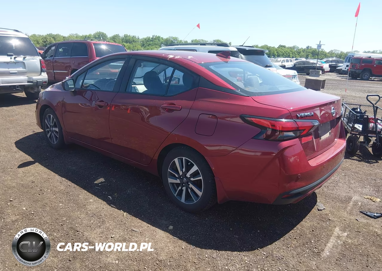 2021 Nissan Versa Sv Xtronic Cvt VIN:3N1CN8EV3ML926003 - 3