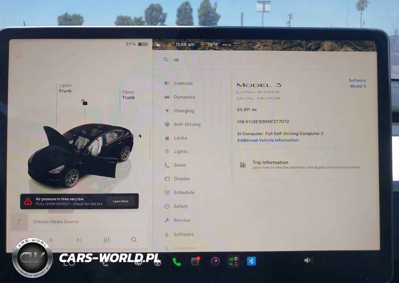2022 Tesla Model 3 Long Range Dual Motor All-Wheel Drive VIN:5YJ3E1EB5NF277072 - 19
