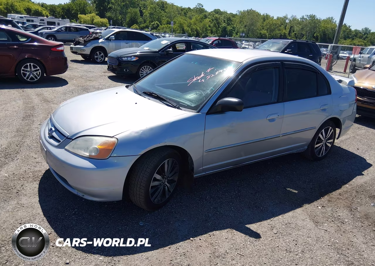 2003 Honda Civic Lx VIN:2HGES155X3H549698 - 2