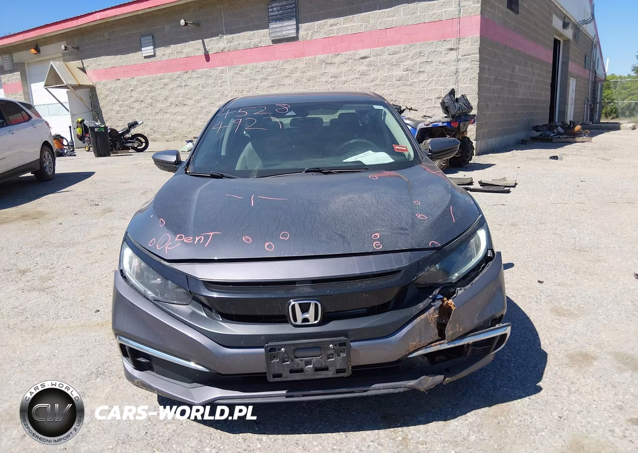 2019 Honda Civic Lx VIN:2HGFC2F68KH579425 - 13