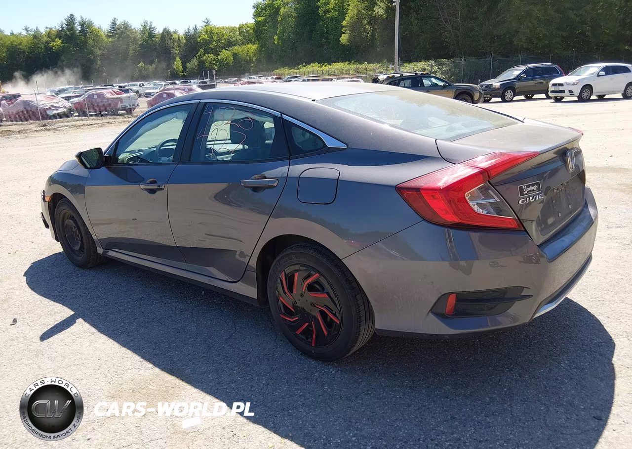 2019 Honda Civic Lx VIN:2HGFC2F68KH579425 - 3
