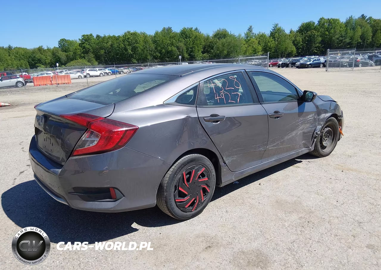 2019 Honda Civic Lx VIN:2HGFC2F68KH579425 - 4
