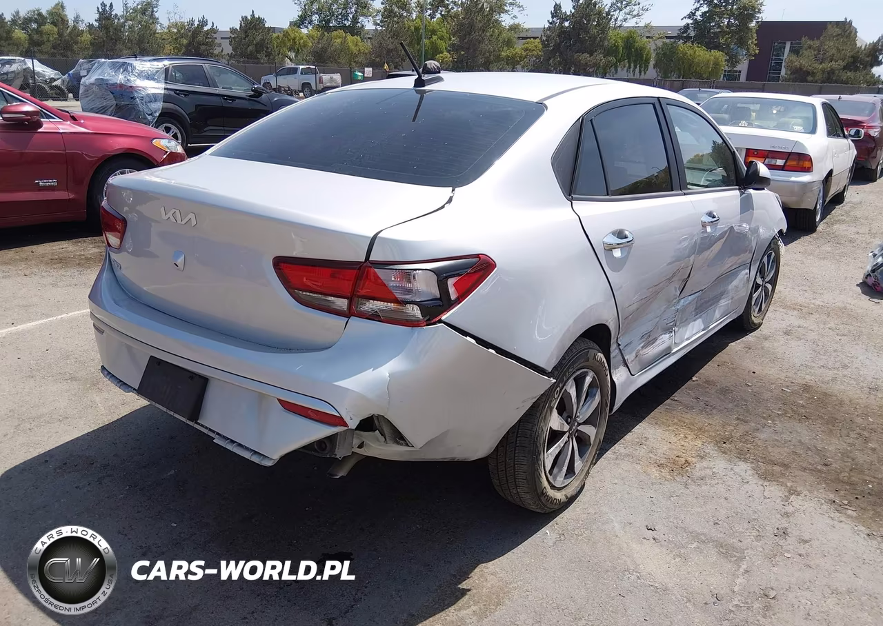 2023 Kia Rio S VIN:3KPA24AD9PE533733 - 4