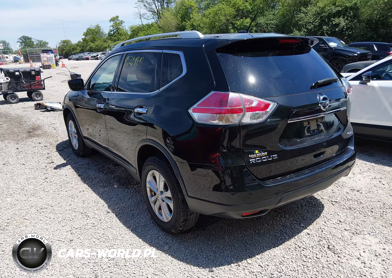 2016 Nissan Rogue Sv VIN:JN8AT2MV0GW143572 - 3