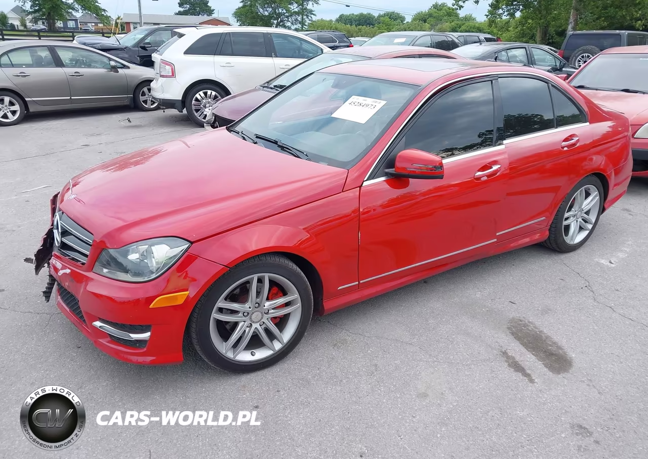 2014 Mercedes-Benz C 250 Sport VIN:WDDGF4HB6EA947075 - 2