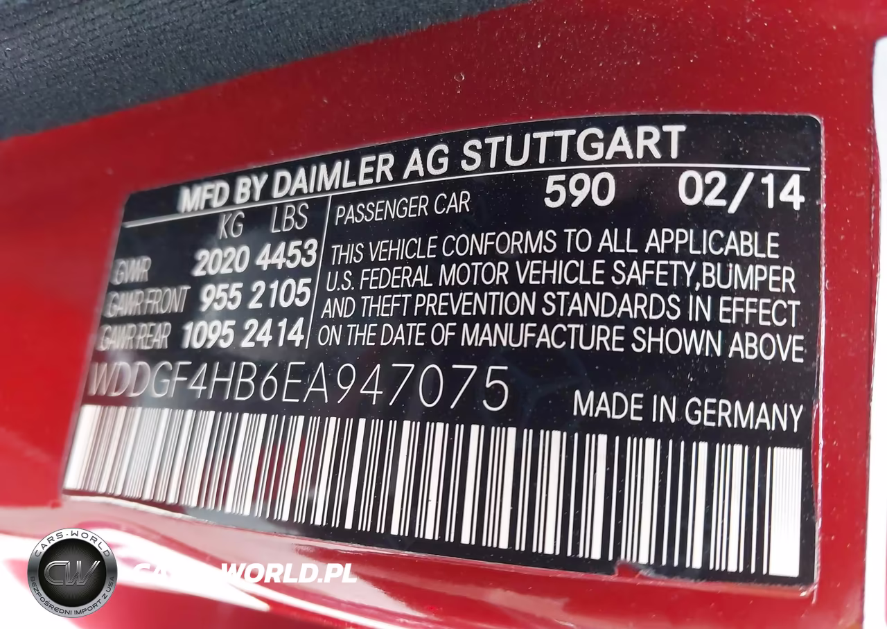 2014 Mercedes-Benz C 250 Sport VIN:WDDGF4HB6EA947075 - 9