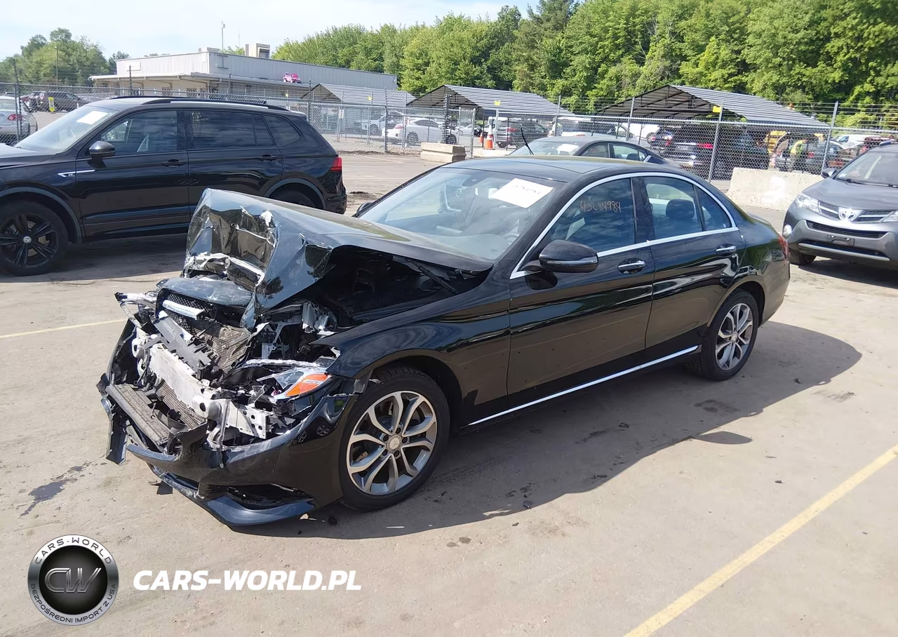 2016 Mercedes-Benz C 300 4Matic VIN:55SWF4KBXGU103676 - 2