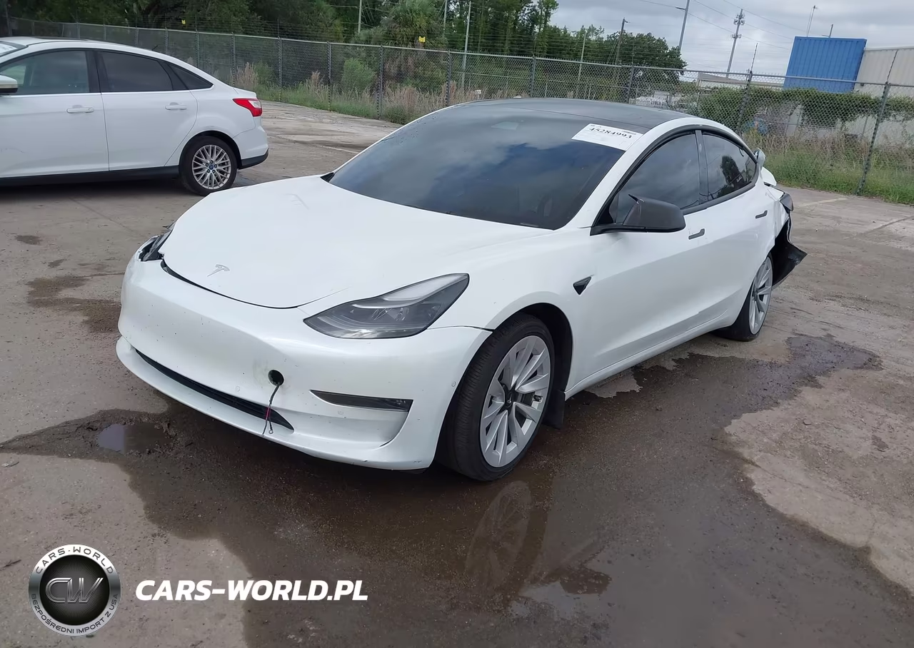 2022 Tesla Model 3 Long Range Dual Motor All-Wheel Drive VIN:5YJ3E1EB7NF103763 - 2
